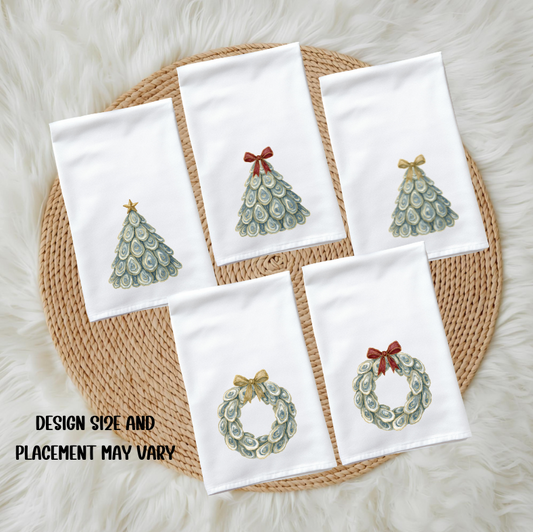 Oyster Christmas Tree and Wreath