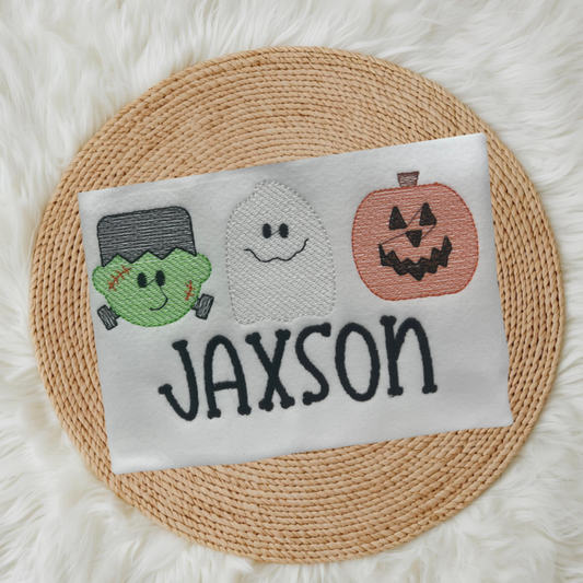 Halloween Trio Frank, Jack & Ghost