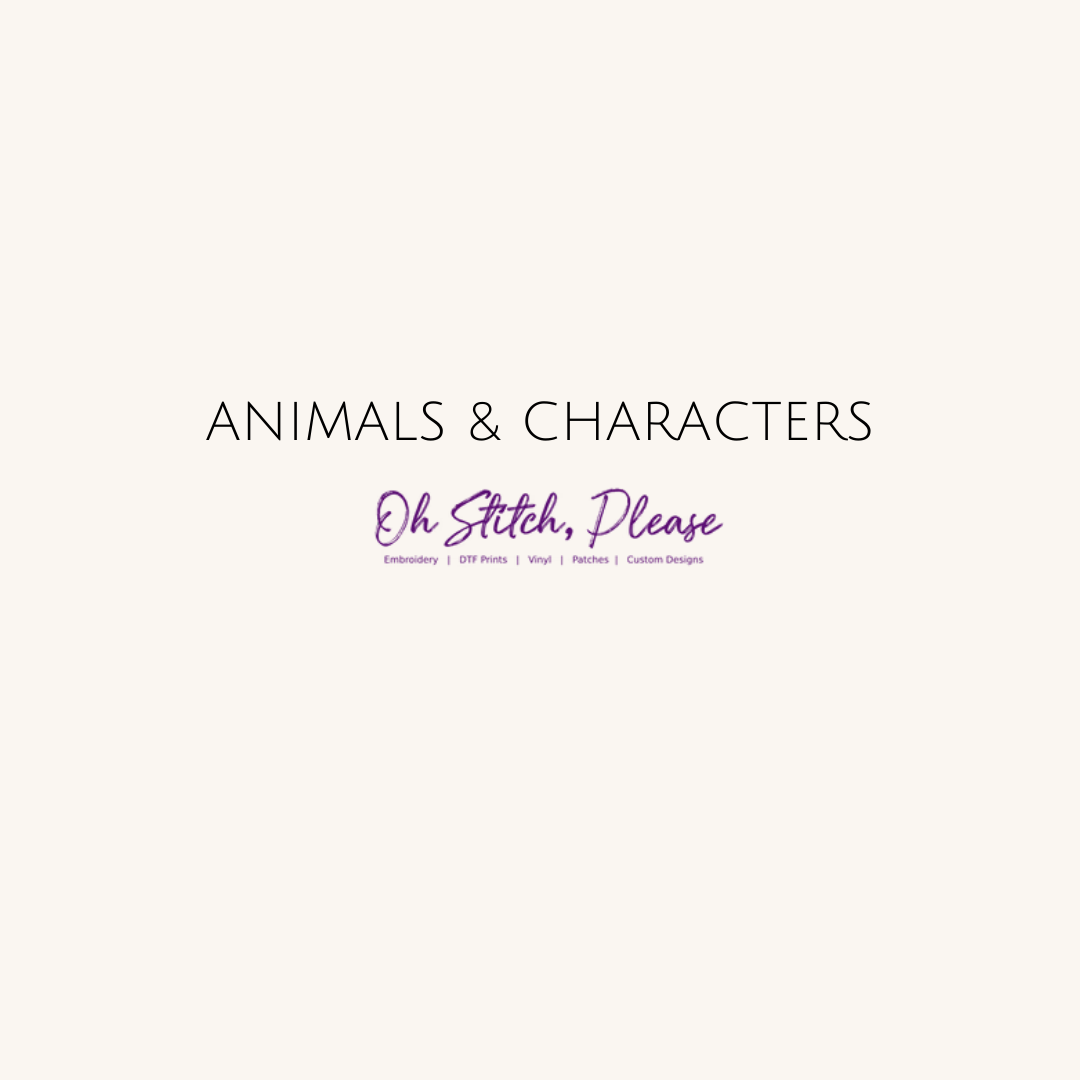 Animals & Characters