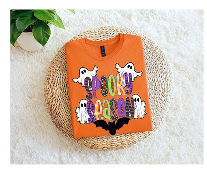 Spooky Season Ghosts & Bats