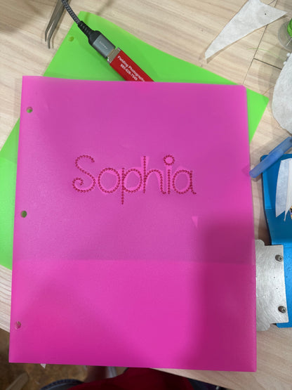 Personalized Folder