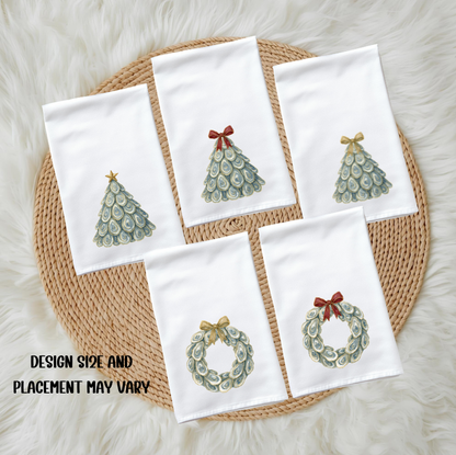 Oyster Christmas Tree and Wreath