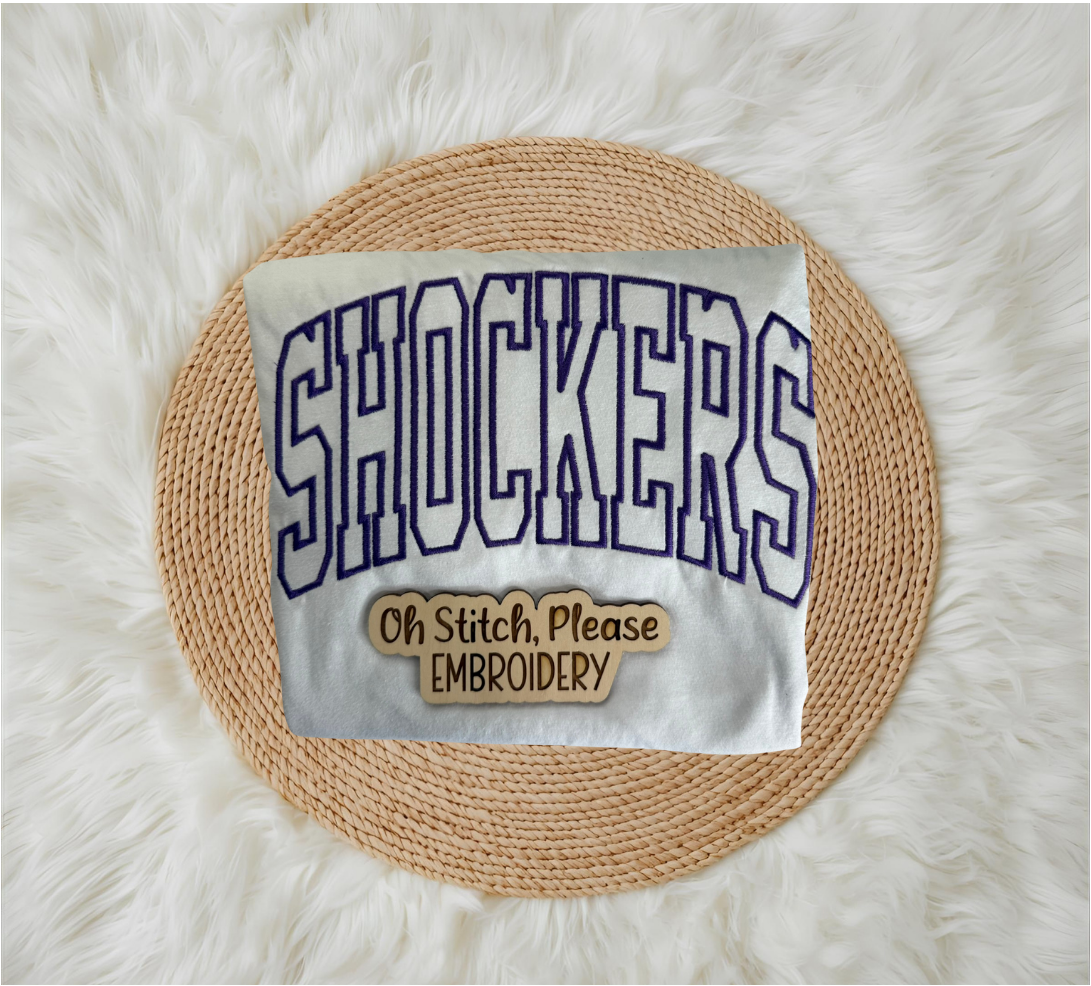 Shockers Outline or Applique T-Shirt