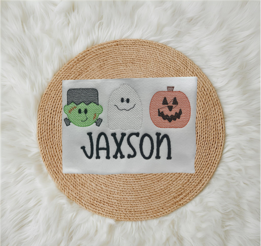 Halloween Trio Frank, Jack & Ghost