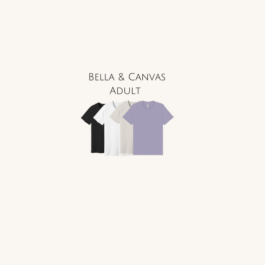 Blanks_Bella & Canvas | Adult  | Short Sleeve