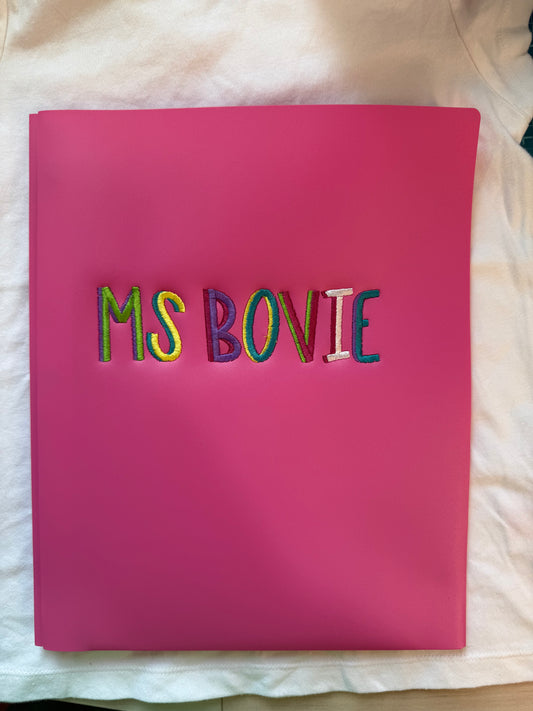 Personalized Folder