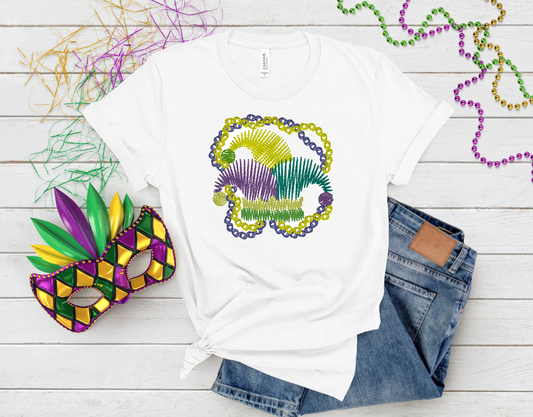 Mardi Gras Jester Hat Scratchy Stitch