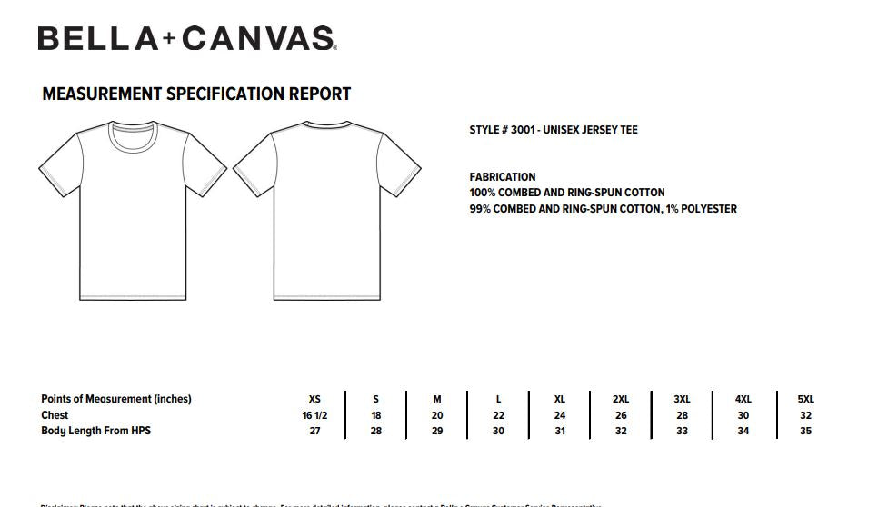 Blanks_Bella & Canvas | Adult  | Short Sleeve