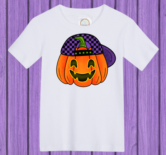 Pumpkin with Boy Cap